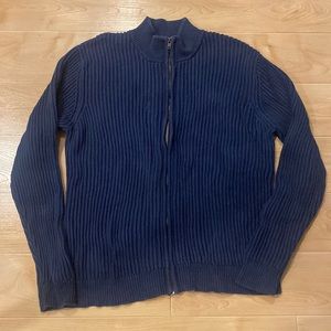 L.L. Bean mock neck zip up sweater